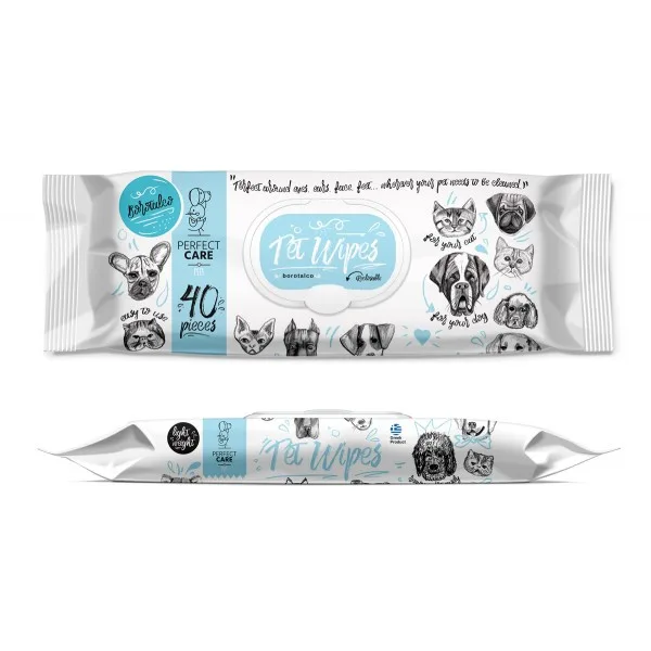 ΥΓΡΑ ΜΑΝΤΗΛΑΚΙΑ ΚΑΘΑΡΙΣΜΟΥ TALC 40τεμ.