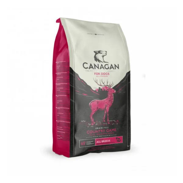 CANAGAN COUNTRY GAME Grain Free ΜΕ ΠΑΠΙΑ, ΒΙΣΩΝΑ ΚΑΙ ΚΟΥΝΕΛΙ