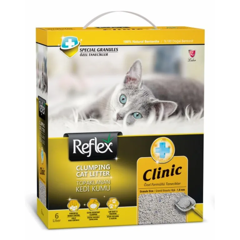 Reflex Clumping Cat Litter - Clinic