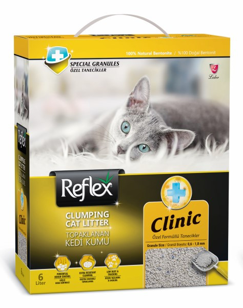 Reflex Clumping Cat Litter - Clinic