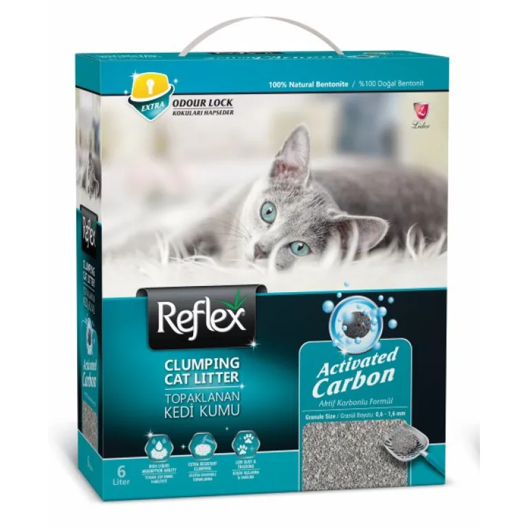 Reflex Clumping Cat Litter - Activated Carbon