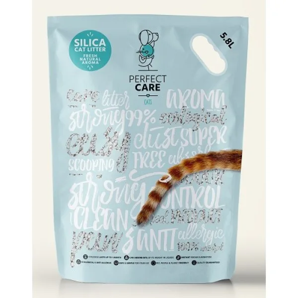 PERFECT CARE CAT SILICA LITTER NATURAL