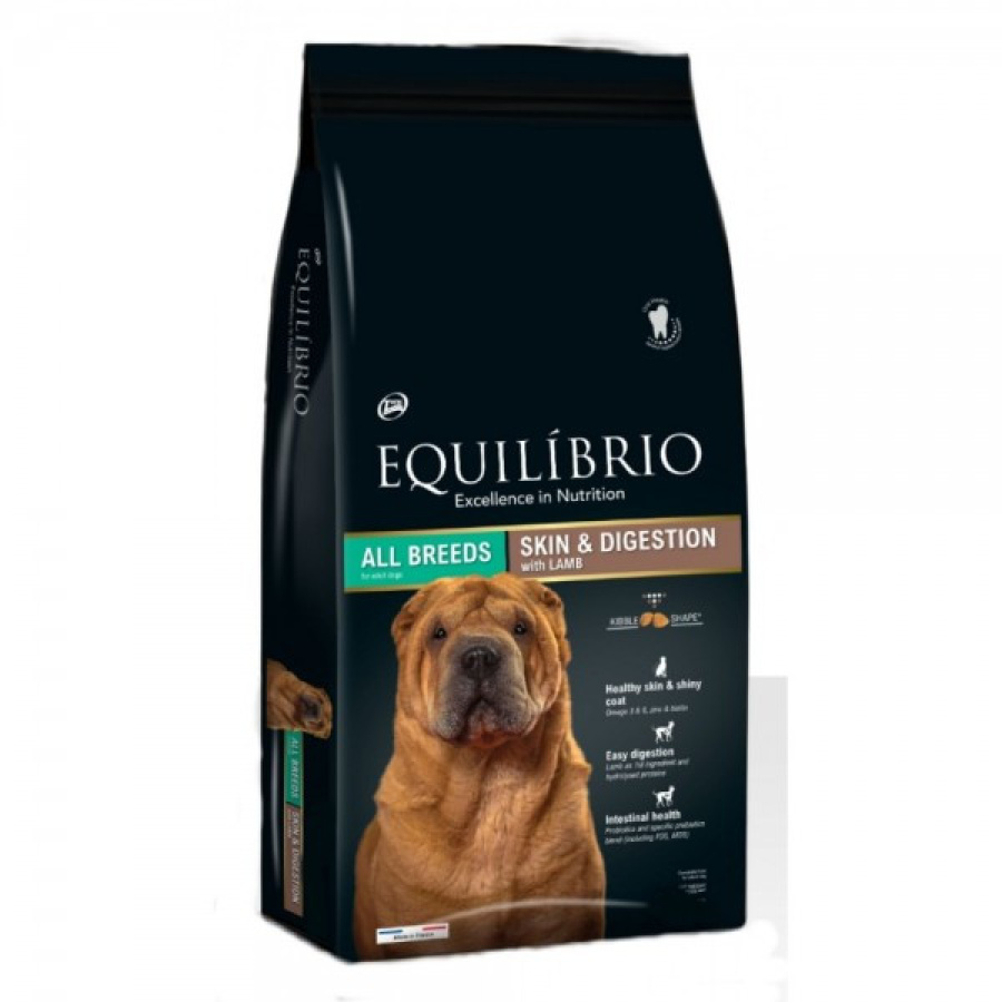 EQUILIBRIO DOG SKIN & DIGESTION LAMB