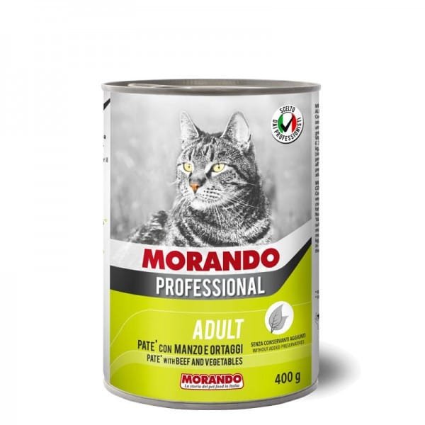 MORANDO PROFESSIONAL CAT ΠΑΤΕ ΒΟΔΙΝΟ & ΛΑΧΑΝΙΚΑ