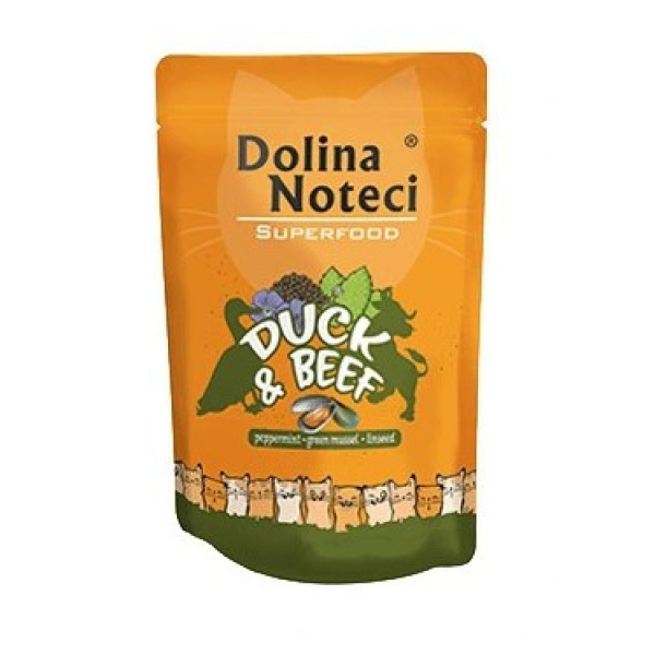 DOLINA NOTECI SUPERFOOD CAT DUCK & BEEF