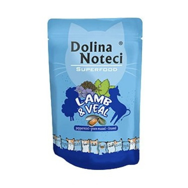 DOLINA NOTECI SUPERFOOD CAT LAMB & VEAL