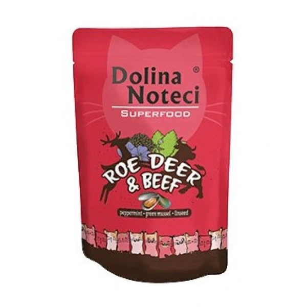 DOLINA NOTECI SUPERFOOD CAT ROE DEER & BEEF