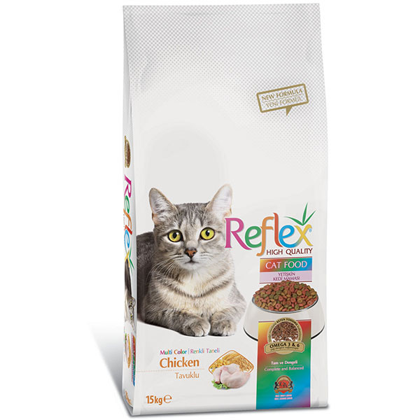 REFLEX ADULT CAT MULTICOLOUR CHICKEN