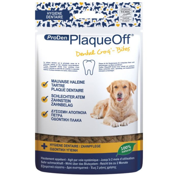 PLAQUE OFF DENTAL BITES VEGGIE 150 gr