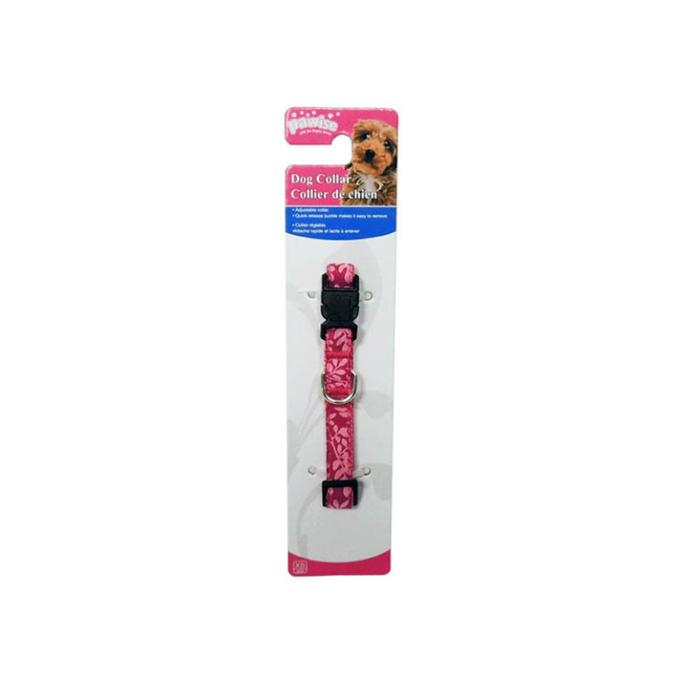 PAWISE DOG COLLAR PINK