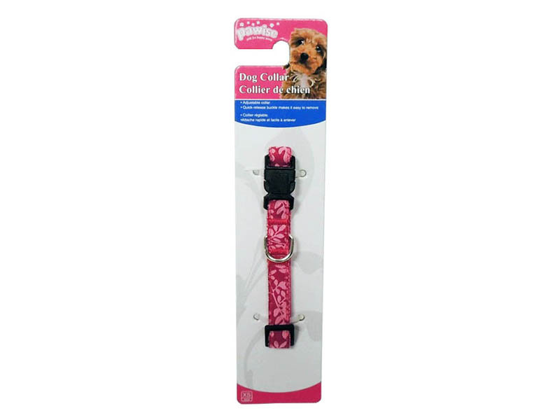 PAWISE DOG COLLAR PINK