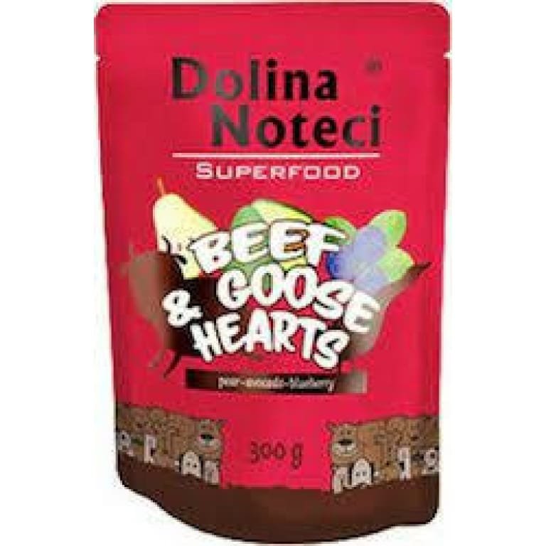 DOLINA NOTECI POUCH SUPERFOOD BEEF & GOOSE HEARTS