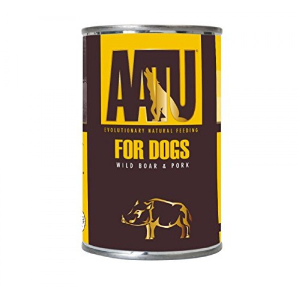 AATU DOG WET WILD BOAR & PORK