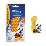 PET+ME BOYΡΤΣΑ ΣΙΛΙΚΟΝΗΣ ΓΙΑ ΣΚΥΛΟΥΣ ΜΕ ΚΟΝΤΟ ΤΡΙΧΩΜΑ