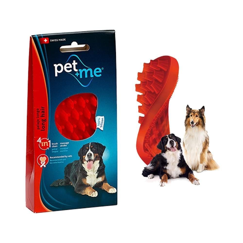 Pet+Me ΒΟΥΡΤΣΑ ΣΙΛΙΚΟΝΗΣ ΓΙΑ MAKΡΥΤΡΙΧΟΥΣ ΚΑΙ ΜΕΓΑΛΟΣΩΜΟΥΣ ΣΚΥΛΟΥΣ Pet+Me ΒΟΥΡΤΣΑ ΣΙΛΙΚΟΝΗΣ ΓΙΑ MAKΡΥΤΡΙΧΟΥΣ ΚΑΙ ΜΕΓΑΛΟΣΩΜΟΥΣ ΣΚΥΛΟΥΣ