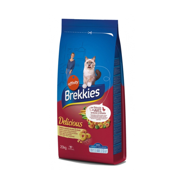 Brekkies Cat Delicious Meat 20kg