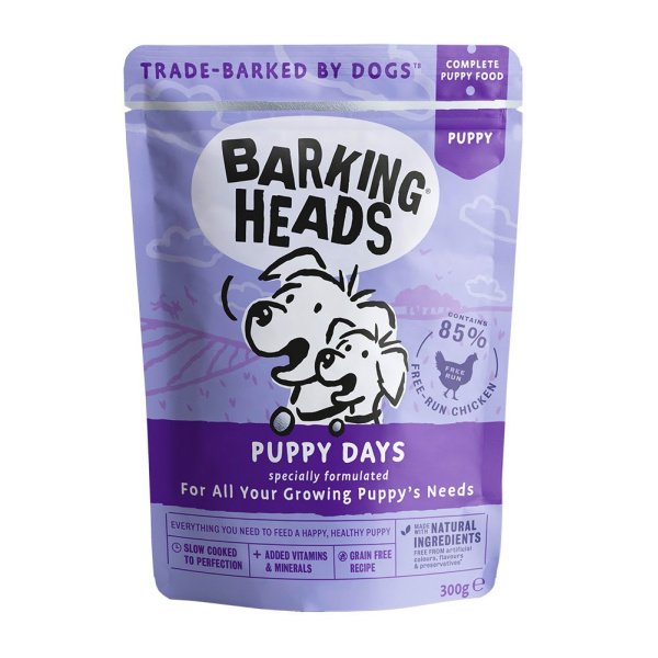 BARKING HEADS POUCH PUPPY DAYS