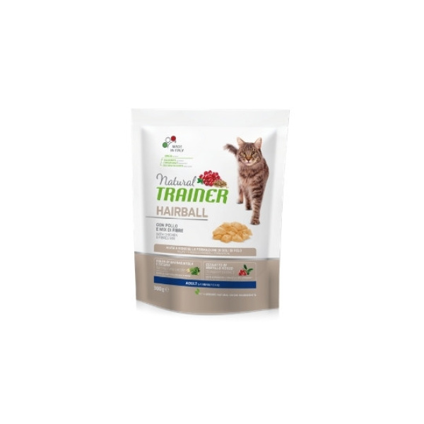 NATURAL TRAINER ΦΑΚΕΛΑΚΙ ΓΑΤΑΣ HAIRBALL ΚΟΤΟΠΟΥΛΟ 85g