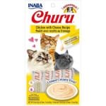 ΛΙΧΟΥΔΙΆ CHURU CAT CHICKEN WITH CHEESE 4 X 14GR