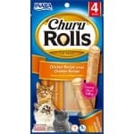 ΛΙΧΟΥΔΙΆ CHURU CAT ROLLS CHICKEN 4X10GR