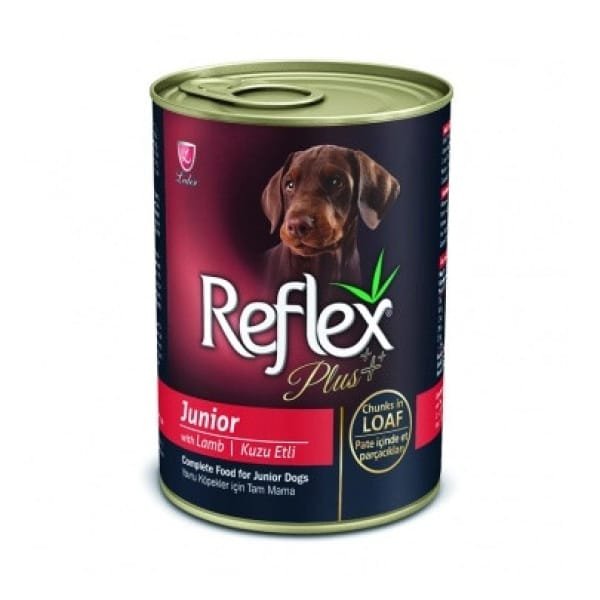 REFLEX PLUS ΚΟΝΣΕΡΒΑ ΣΚΥΛΟΥ JUNIOR ΑΡΝΙ