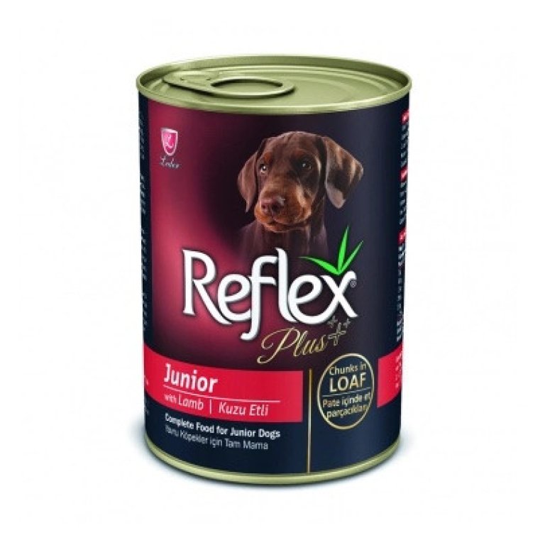 REFLEX PLUS ΚΟΝΣΕΡΒΑ ΣΚΥΛΟΥ JUNIOR ΑΡΝΙ