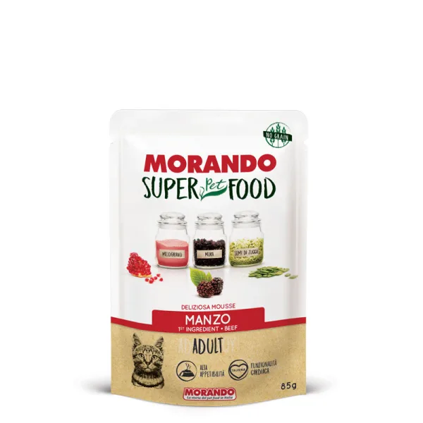 MORANDO ΦΑΚΕΛΑΚΙ ΓΑΤΑΣ ΜΕ ΒΟΔΙΝΟ ΚΑΙ SUPERFOODS