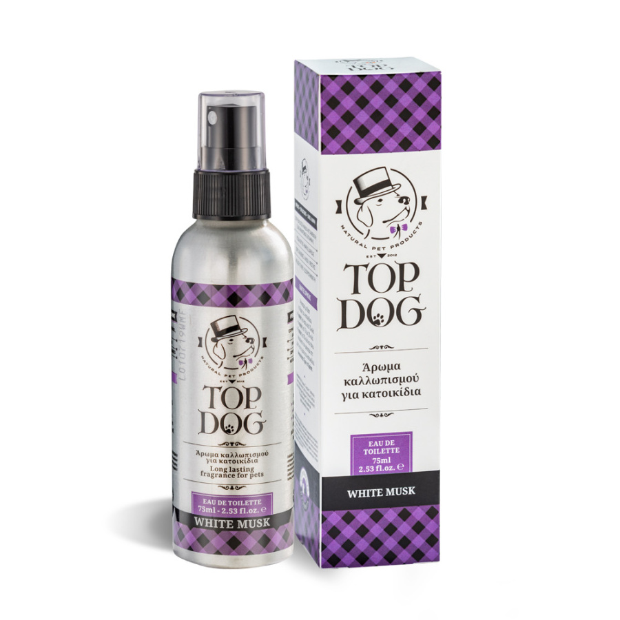 TOP DOG ΥΠΟΑΛΛΕΡΓΙΚΗ ΚΟΛΩΝΙΑ WHITE MUSK 75ml