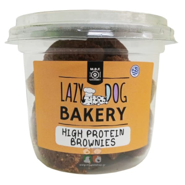 LAZY DOG BAKERY ΧΕΙΡΟΠΟΙΗΤΑ BROWNIES ΜΟΣΧΑΡΙ 160GR