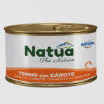 Natua Cat Τόνος με καρότο σε ζωμό 85gr