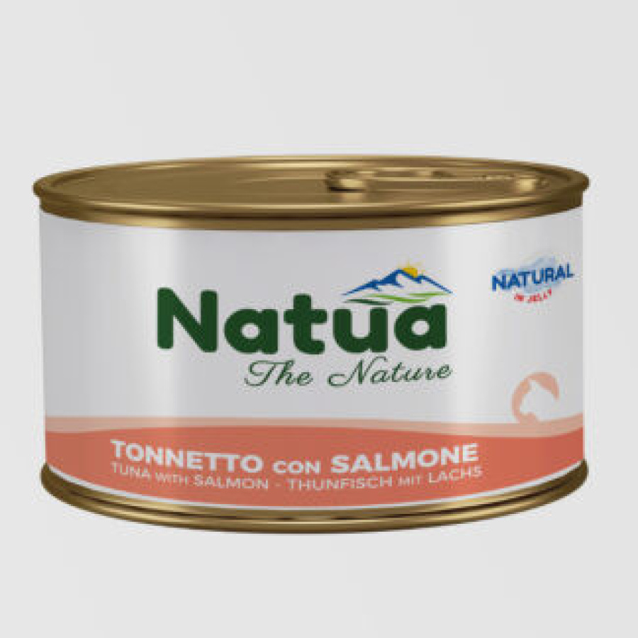 Natua Cat Τόνος με λαυράκι σε ζελέ 85gr