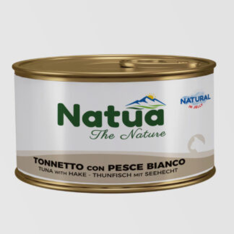 Natua Cat Τόνος με μπακαλιάρο σε ζελέ 85gr