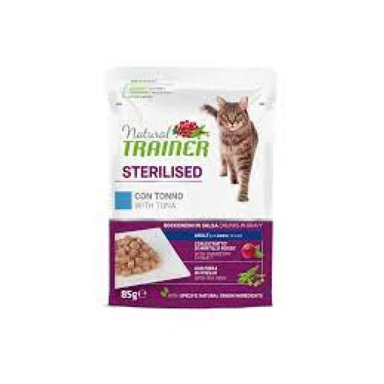 NATURAL TRAINER ΦΑΚΕΛΑΚΙ ΓΑΤΑΣ STERILZED TUNA