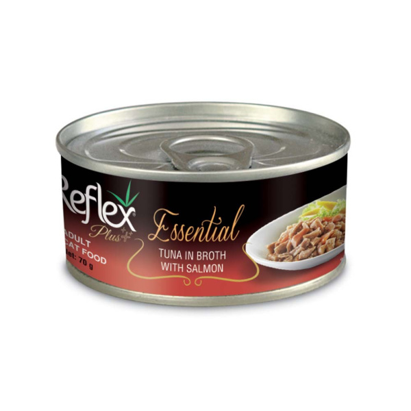 REFLEX ESSENTIAL TUNA IN BROTH WITH SALMON