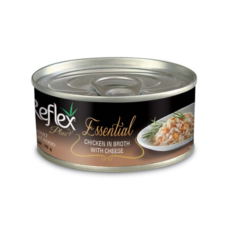 REFLEX ESSENTIAL CHICKEN IN BROTH WITH CHEESE