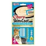 CHURU CAT SKIN & COAT ΛΙΧΟΥΔΙΆ TUNA WITH SCALLOP 4 X 14GR