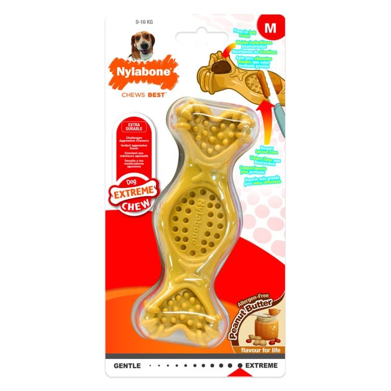 NYLABONE EXTREME CHEW ALLERGEN FREE PEANUT BUTTER