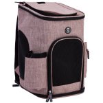 FOFOS BACKPACK ΜΕΤΑΦΟΡΑΣ ΓΚΡΙ-ΡΟΖ 42x28x28