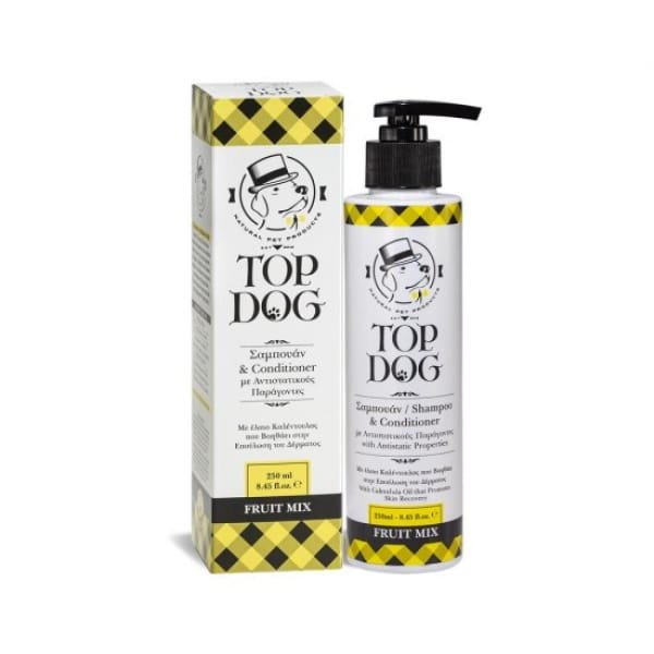 TOP DOG ΣΑΜΠΟΥΑΝ & CONDITIONER FRUIT MIX 250ml