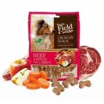 SAM'S FIELD CRUNCHY SNACK BEEF, APPLES & CARROT