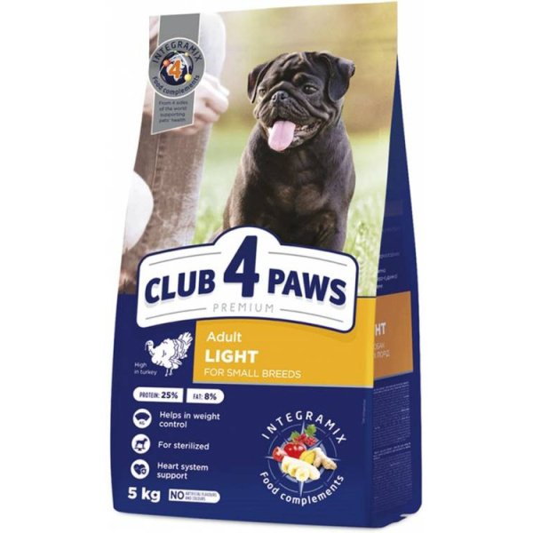 CLUB 4 PAWS SMALL BREED LIGHT