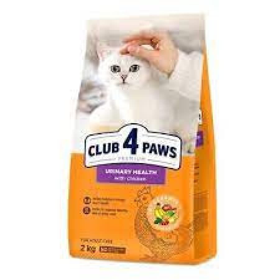 CLUB 4 PAWS ΞΗΡΑ ΤΡΟΦΗ ΓΑΤΑΣ URINARY HEALTH