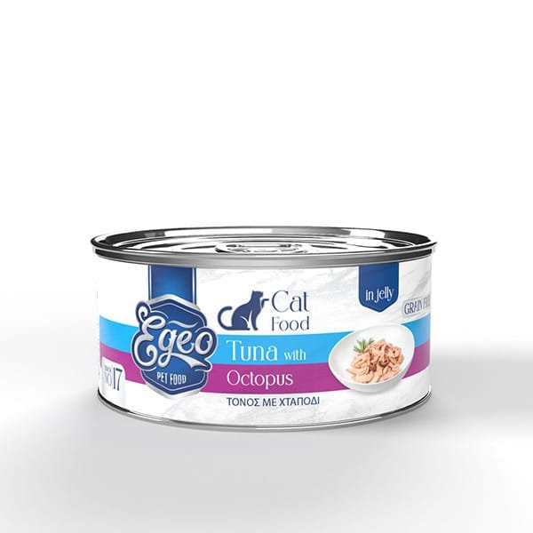 EGEO CAT ADULT ΤΟΝΟΣ ΜΕ ΧΤΑΠΟΔΙ ΣΕ ΖΕΛΕ 85GR
