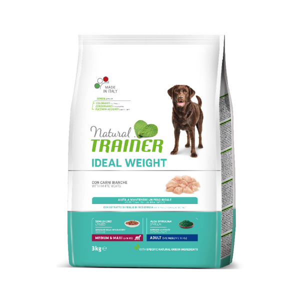 NATURAL TRAINER MEDIUM LIGHT IN FAT TURKEY 3KG