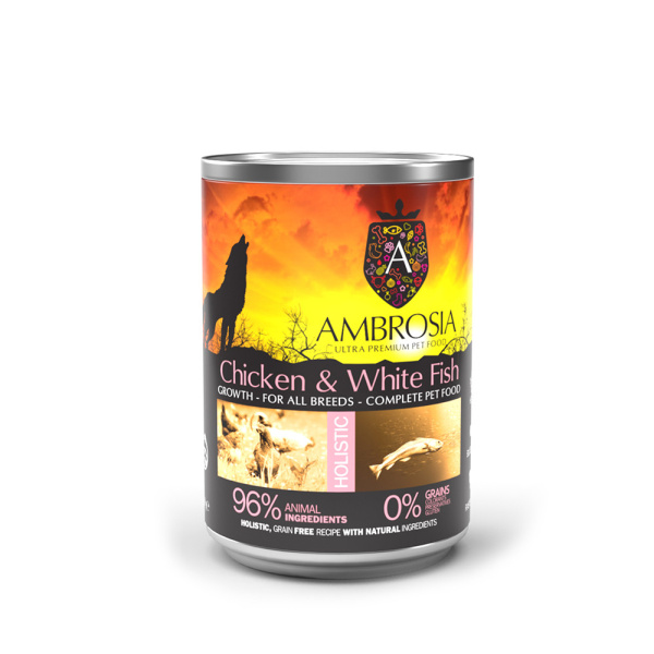 Ambrosia Grain Free Puppy Chicken & White Fish