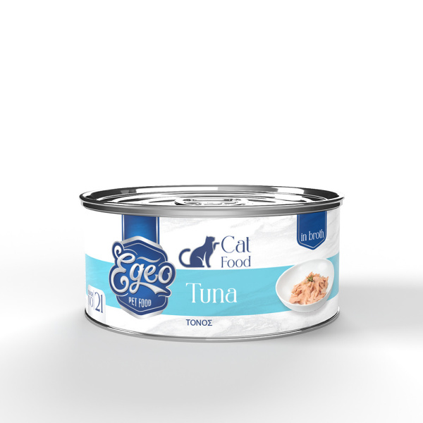 EGEO CAT ADULT ΦΙΛΕΤΟ ΤΟΝΟΥ ΣΕ ΖΩΜΟ 70gr